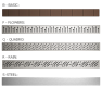 Линейный трап предназначен для укладки плитки толщиной от 5 до 7 мм
